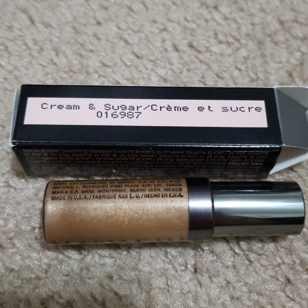 Cream and sugar